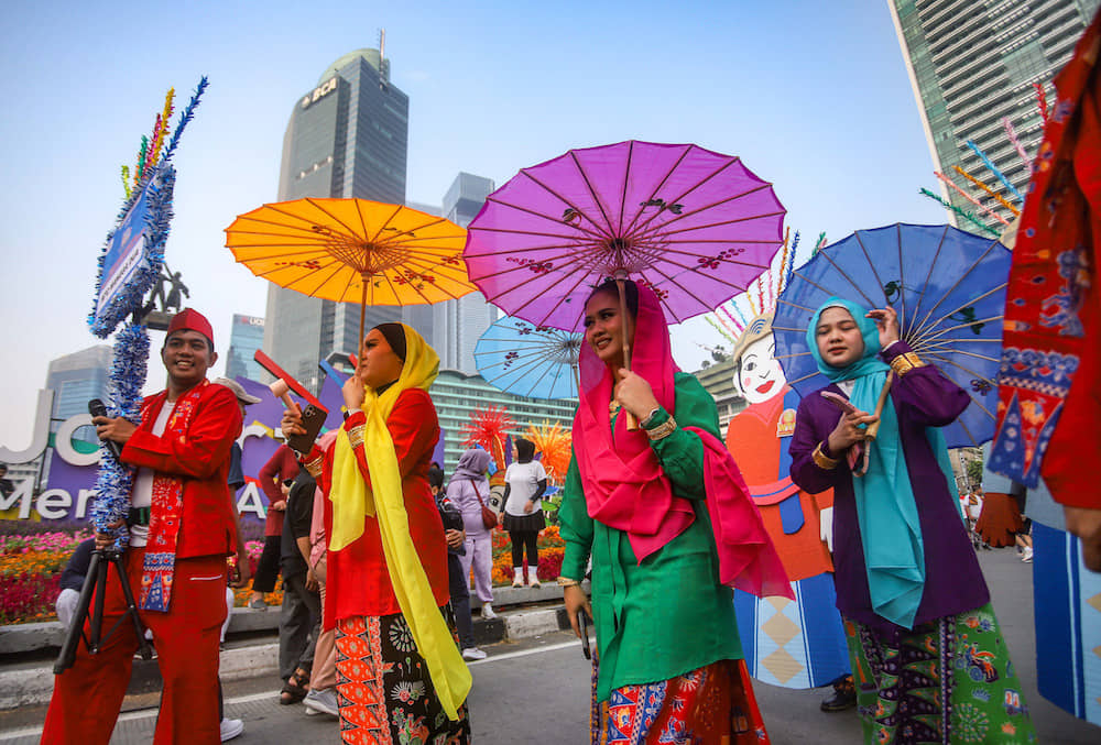 Pawai Budaya Betawi Meriahkan HUT ke-499 Jakarta