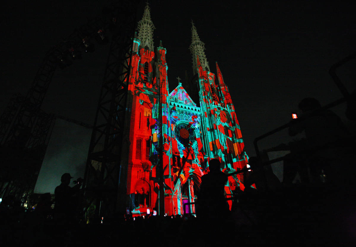 Jemaat Katedral Tak Bisa Parkir di Istiqlal Saat Natal