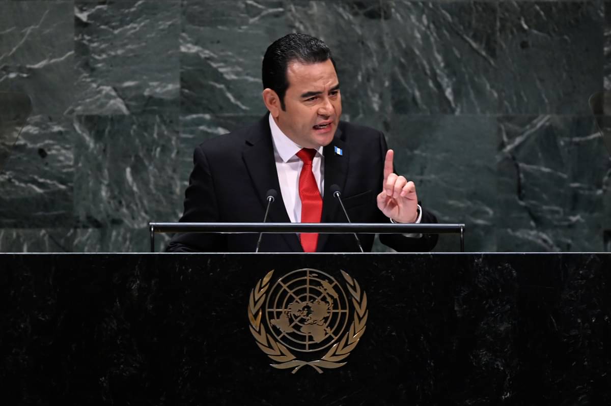 Presiden Guatemala Jimmy Morales