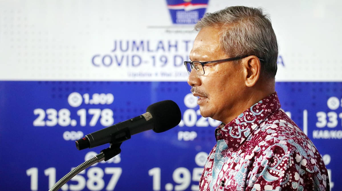 Juru Bicara Pemerintah untuk Penanganan Covid-19 Achmad Yurianto