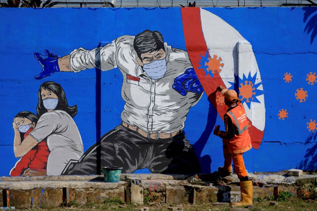 Mural covid-19