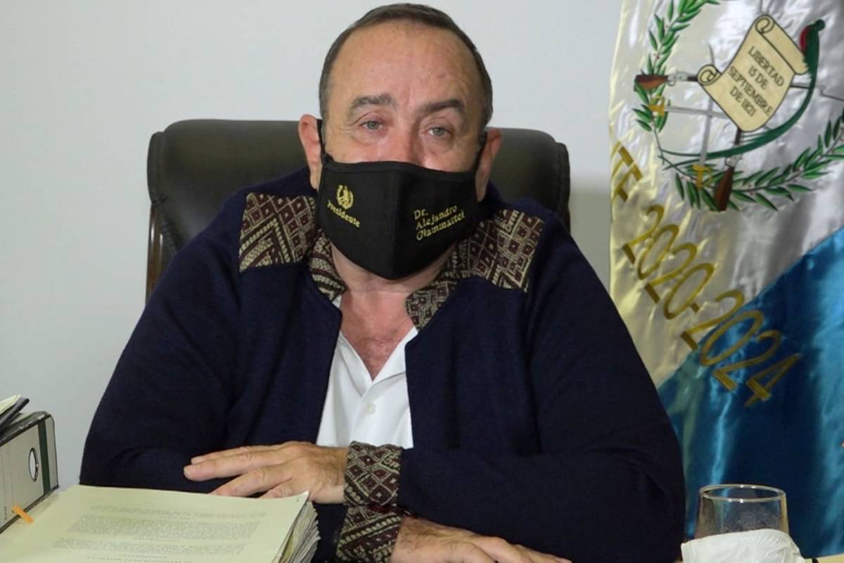 Presiden Guatemala Alejandro Giammattei 