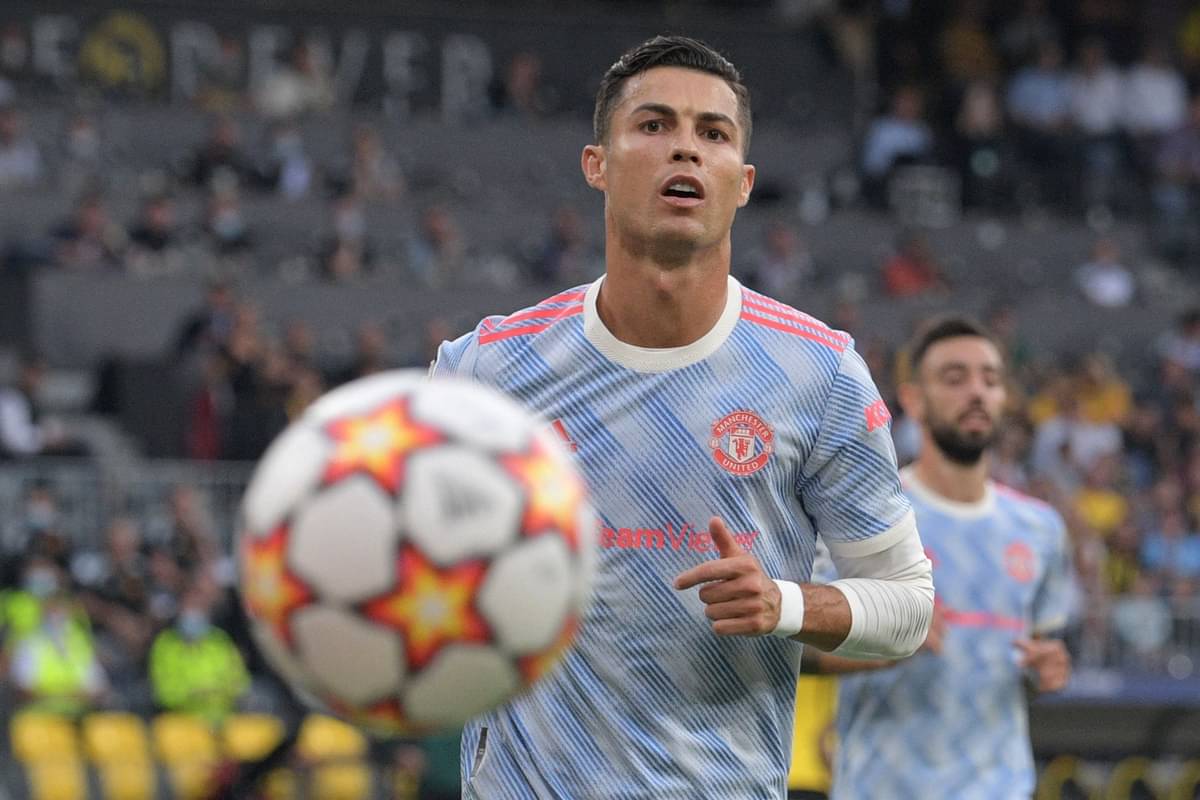 Penyerang Manchester United Cristiano Ronaldo