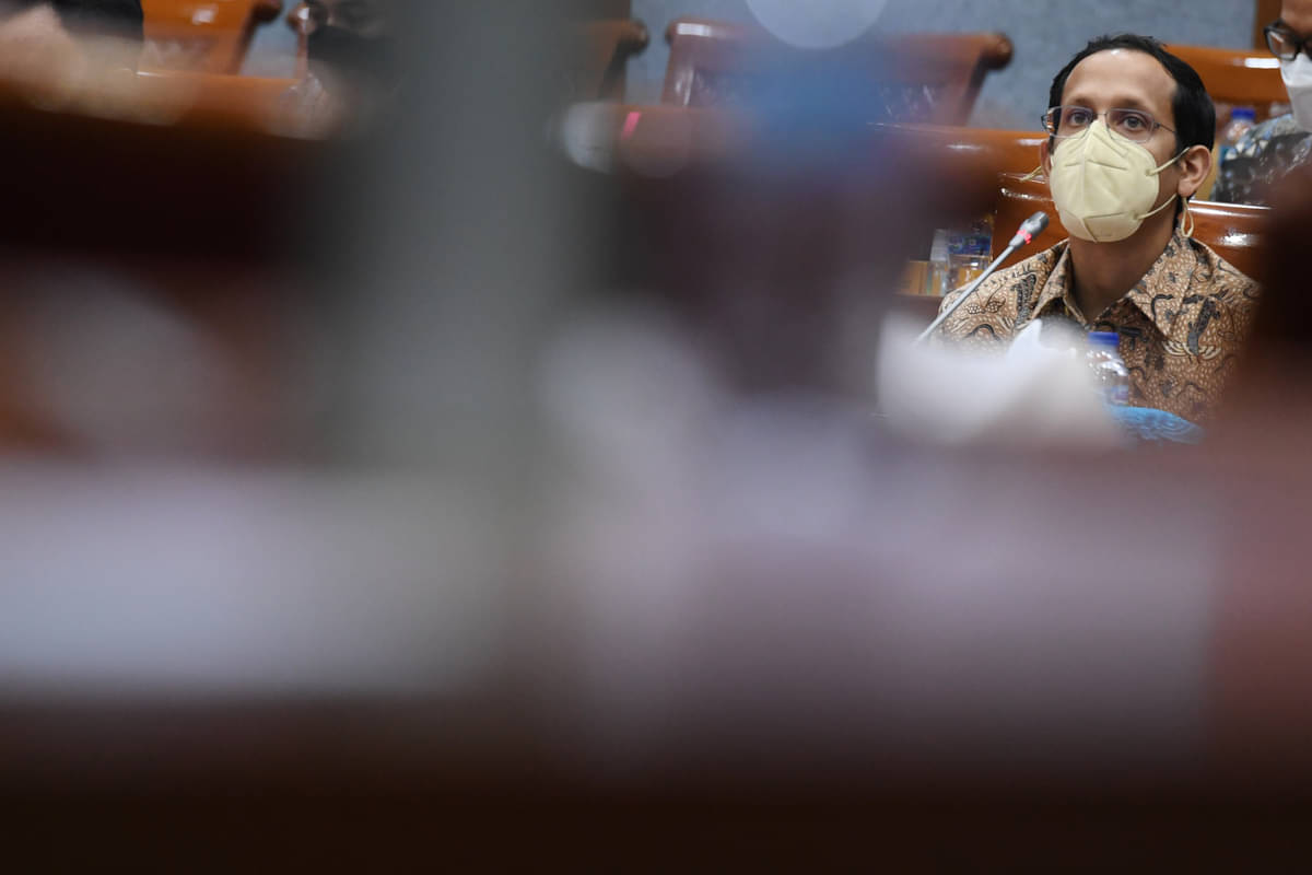 Menteri Pendidikan, Kebudayaan, Riset dan Teknologi (Mendikbudristek) Nadiem Makarim