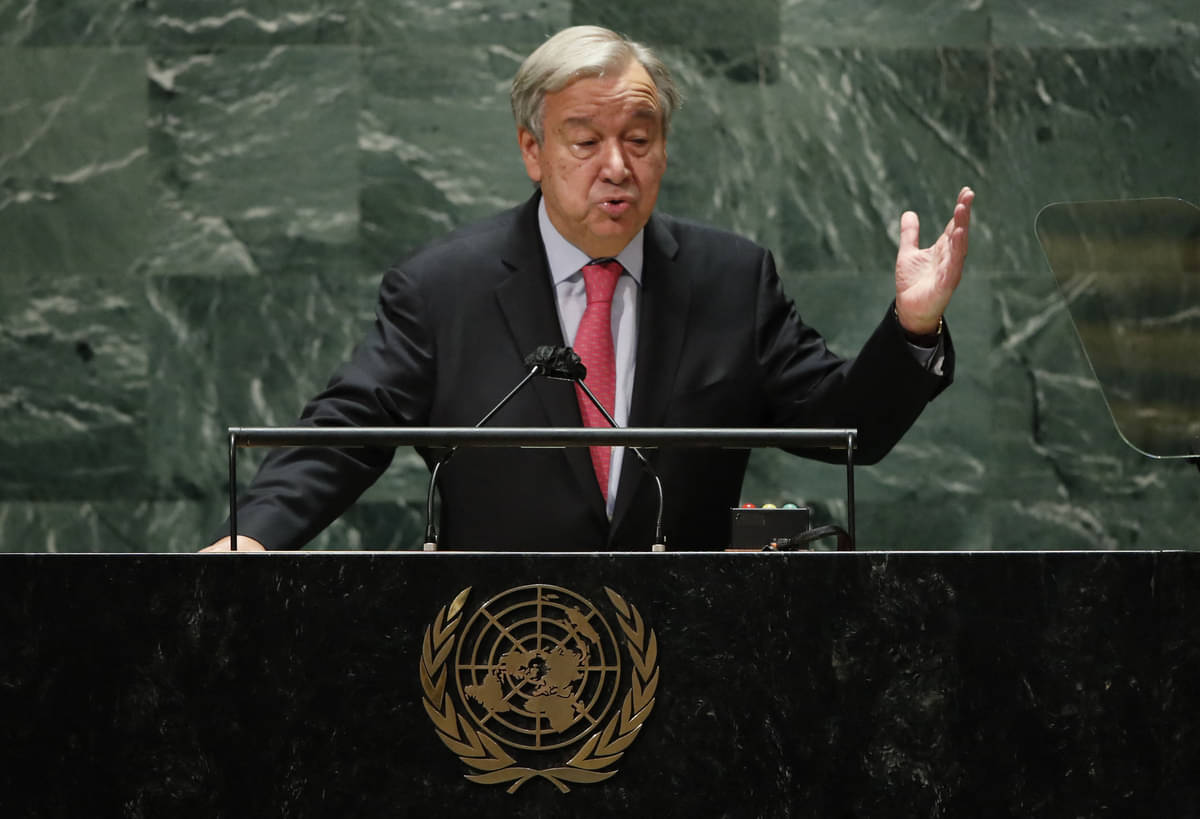 Sekretaris Jenderal Perserikatan Bangsa Bangsa (PBB) Antonio Guterres.