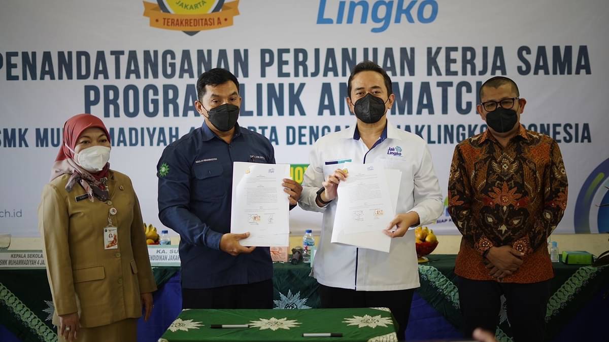 Program Link and Match antara JakLingko dan SMK