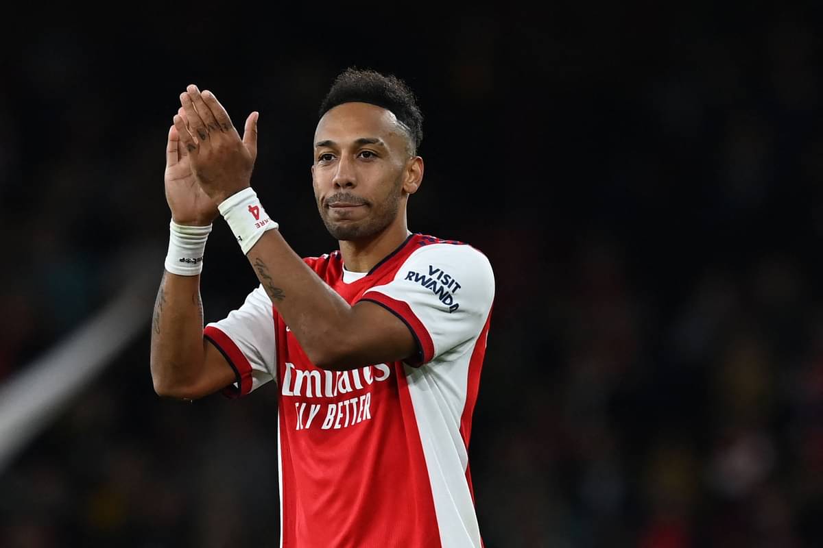 Penyerang Arsenal Pierre-Emerick Aubameyang