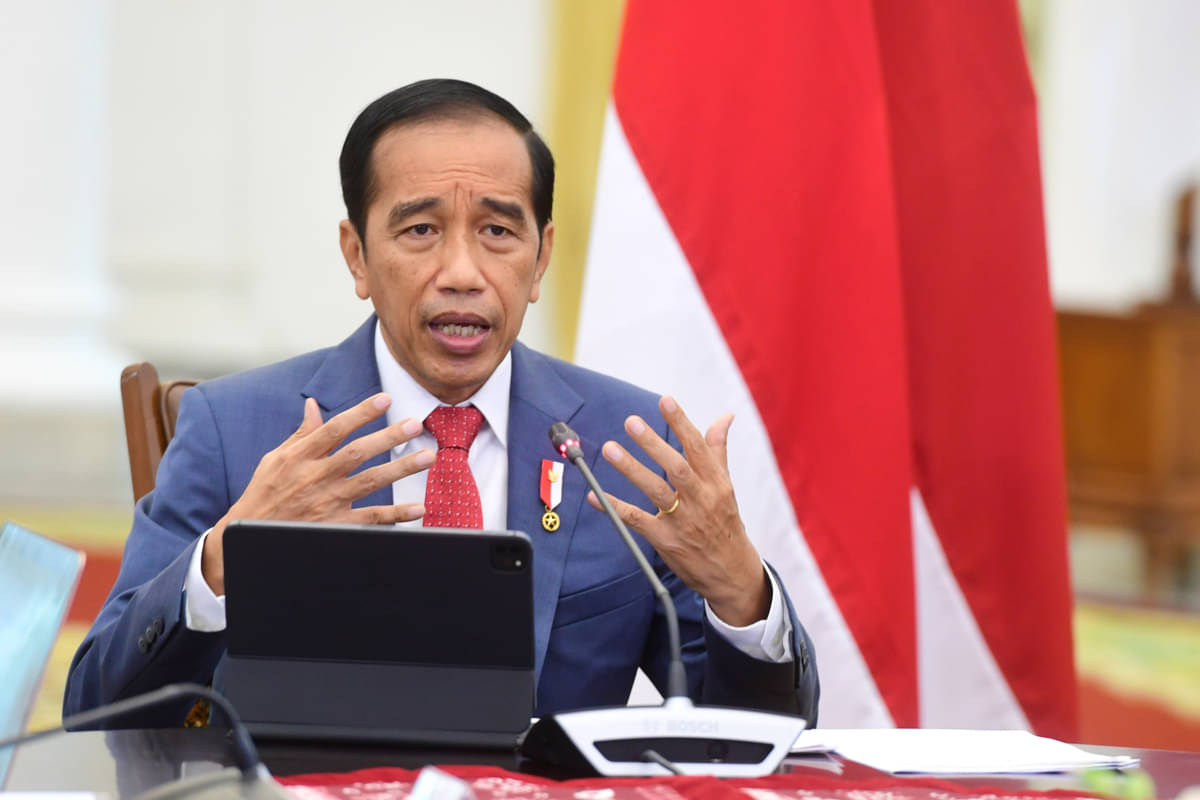 Presiden Joko Widodo menghadiri World Economic Forum