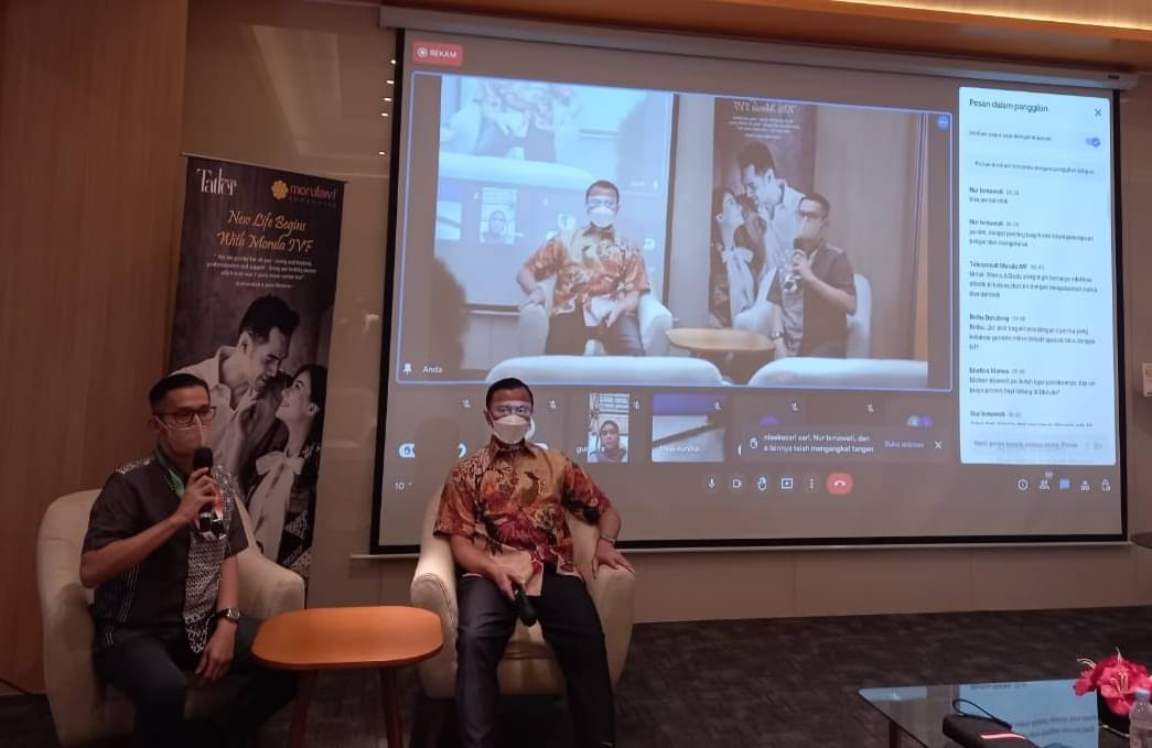 Acara peluncuran Terapi Adjuvan oleh Klinik Morula IVF Indonesia.