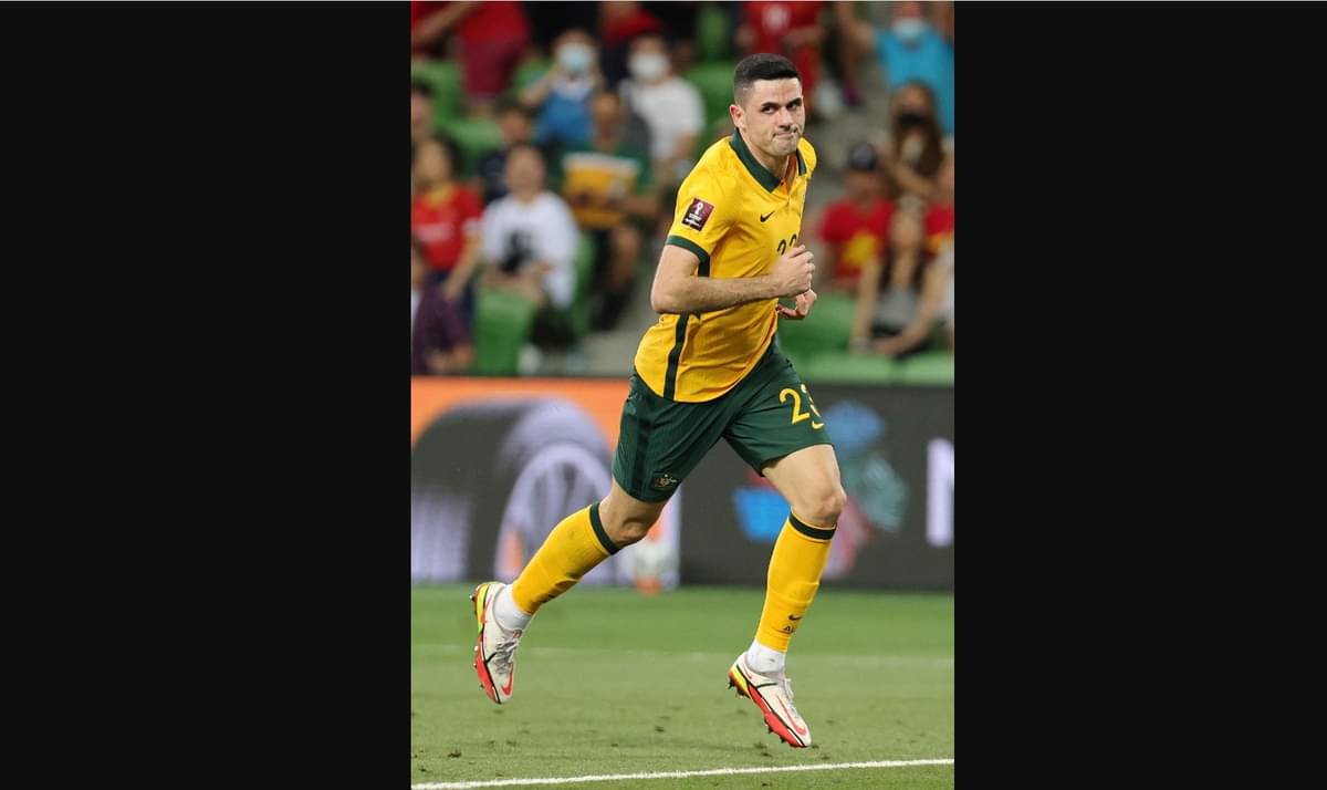 Pemain timnas Australia Tom Rogic