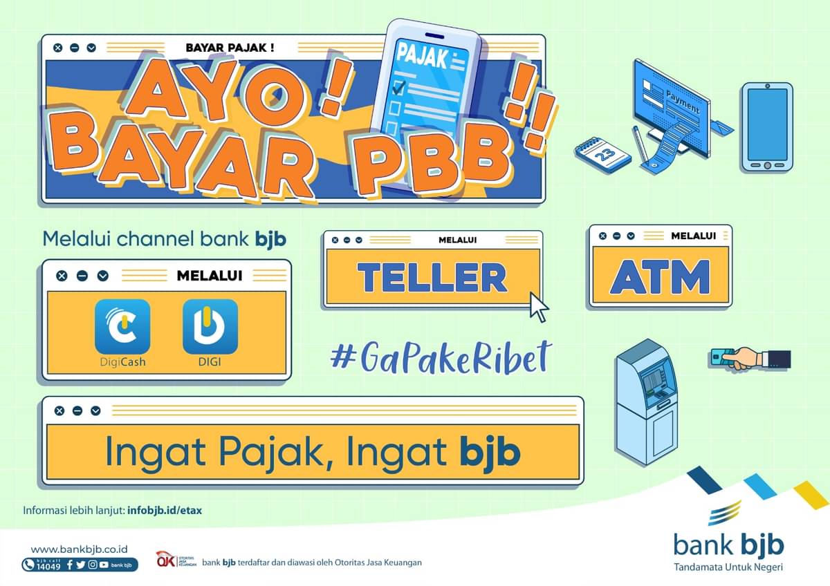 ilustrasi layanan E-Tax bank bjb