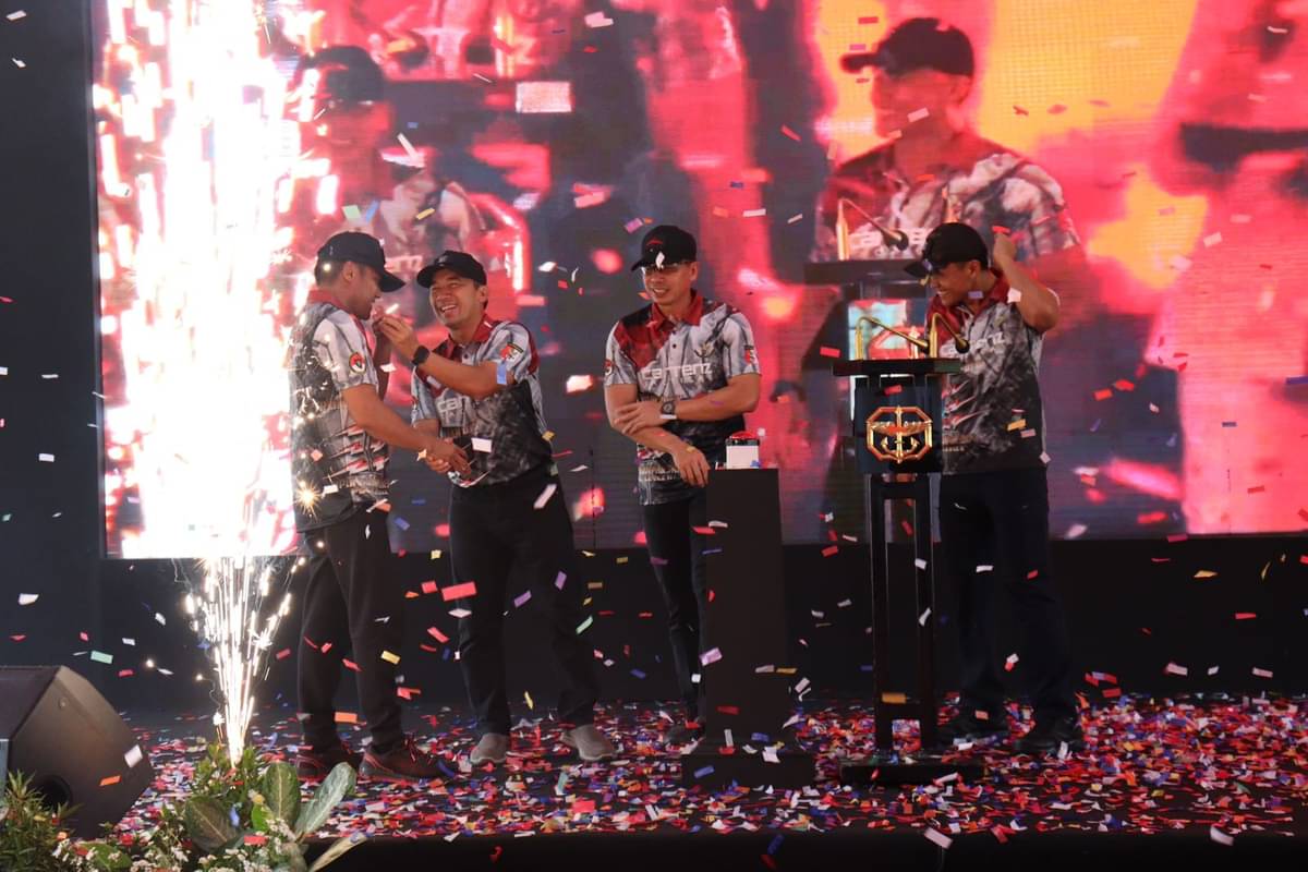 Perlombaan menembak Tribuana Merah Putih Open Championship 2022 yang gelar Kopassus resmi ditutup Wadanjen Kopassur Brigjen Deddy Suryadi, M