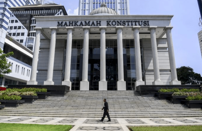 Gedung Mahkamah Konstitusi di Jakarta.