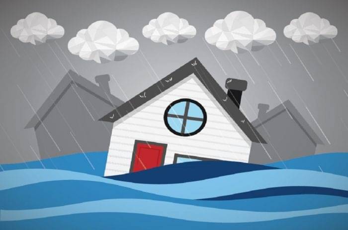 Ilustrasi banjir