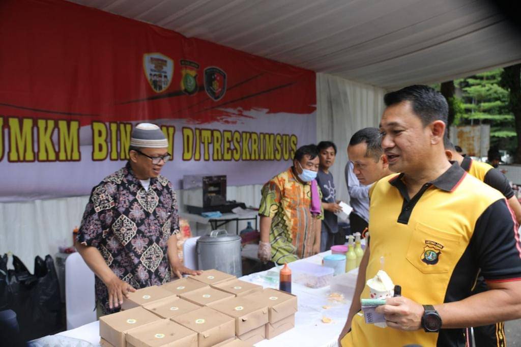 Ditreskrimsus PMJ menggelar kegiatan penguatan UMKM yang menjadi bagian dari program Kampung Tangguh Jaya (KTJ) di Jakarta.