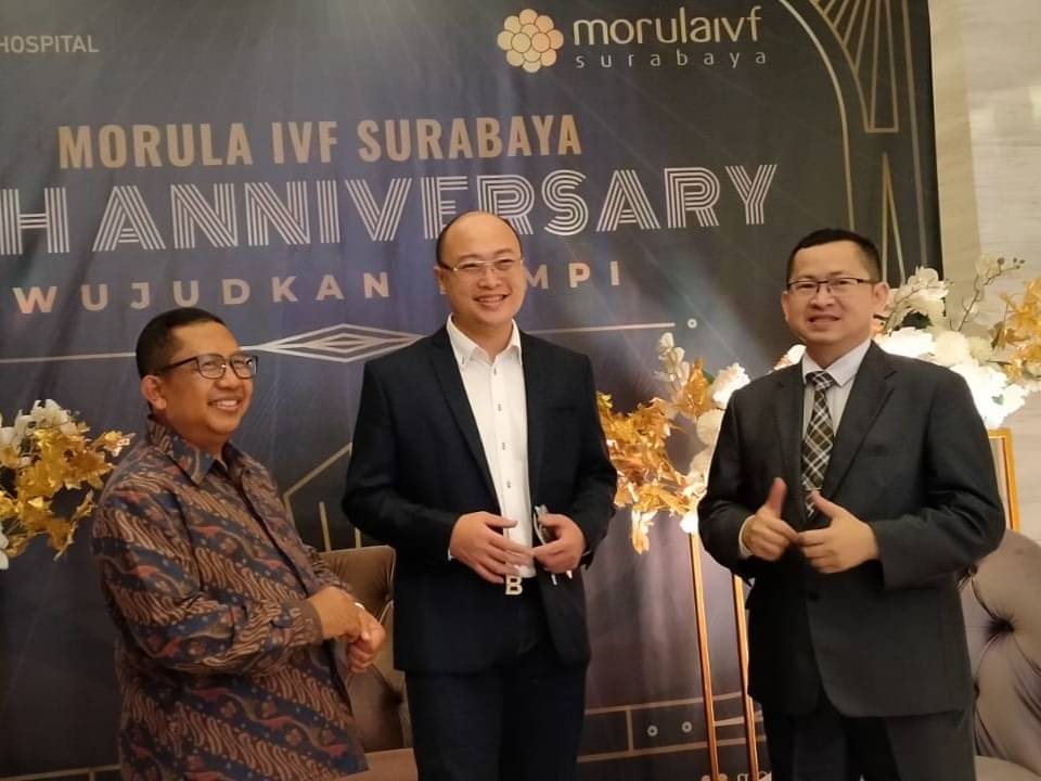 Perayaan HUT ke-10 Morula IVF Surabaya berlangsung pada Minggu (20/11) di Hotel Ciputra World, Surabaya, Jawa Timur.