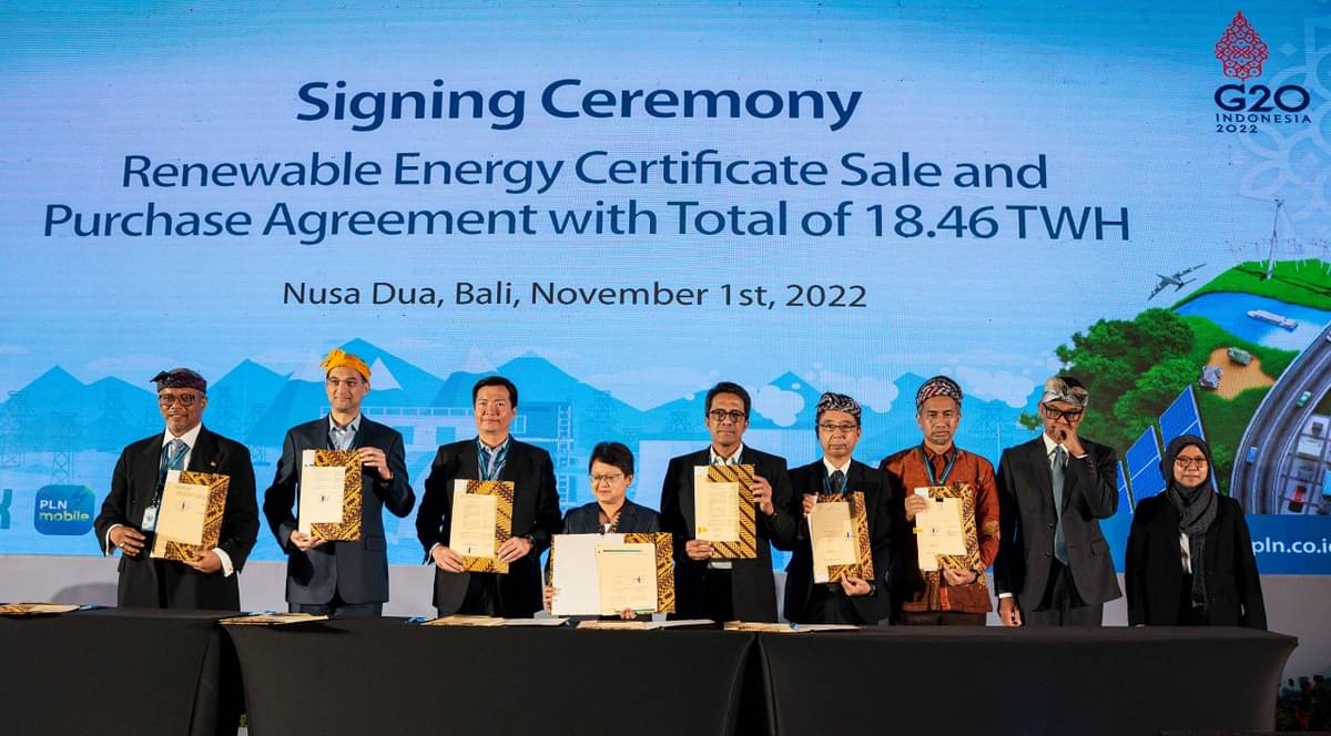 Gelaran acara The Energy Transition Day sebagai integrasi dari G20 Summit di Sofitel Bali, Nusa Dua.