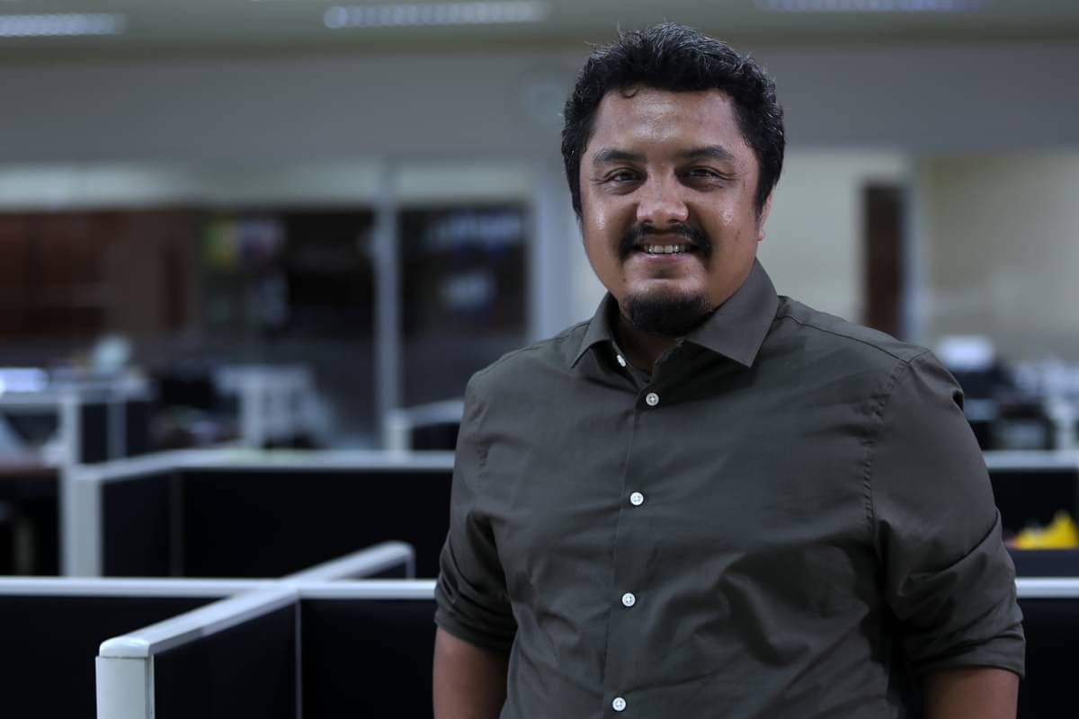 Editor Media Indonesia Akhmad Mustain