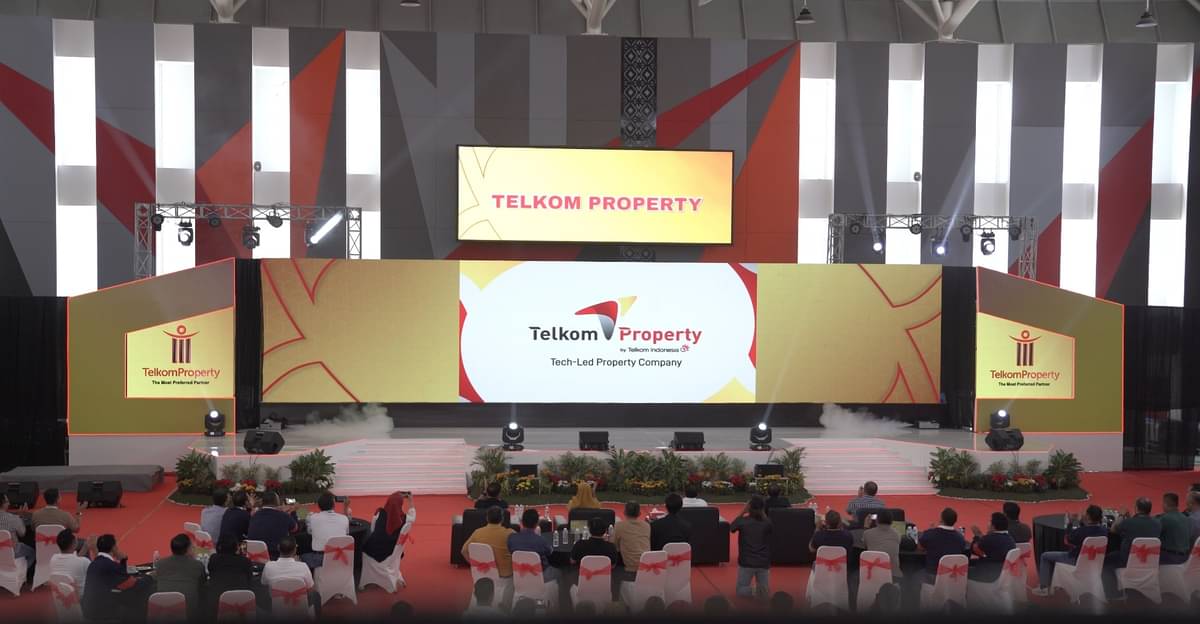 TelkomProperty resmi mengganti logo perusahaan bertepatan dengan Telpro Move 2023 di Telkom Corporate University Bandung.