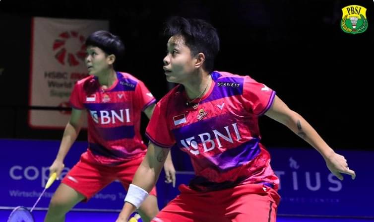 Ganda putri Indonesia Apriyani Rahayu/Siti Fadia Silva Ramadhanti