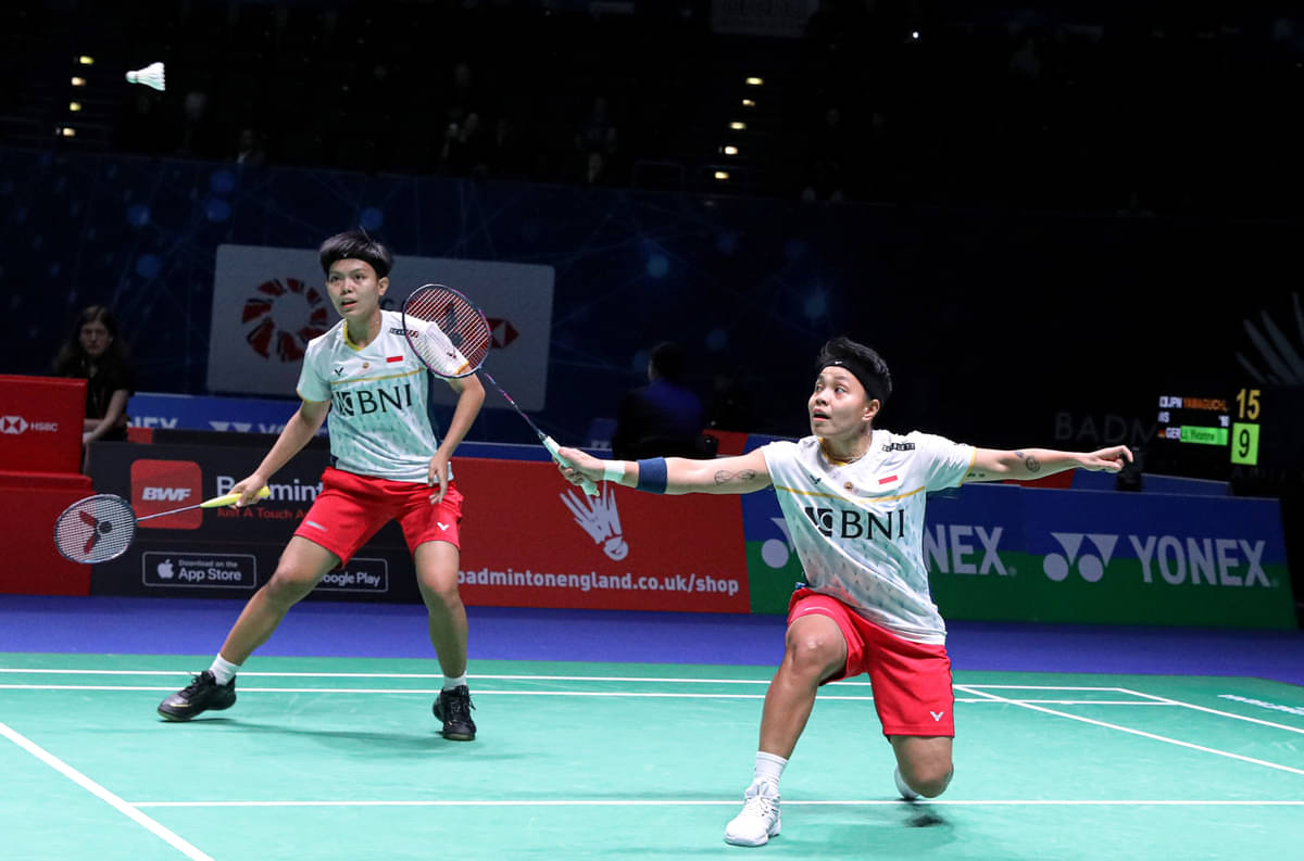 Ganda putri Indonesia, Apriyani Rahayu/Siti Fadia Silva Ramadhanti.