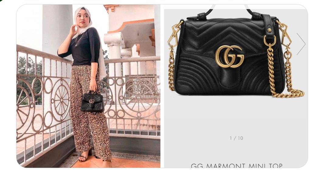 Anak Kadbid Dal Opps Lalin dan Angkutan Jalan Dishub DKI Jakarta, Massdes pamer tas mewah Gucci