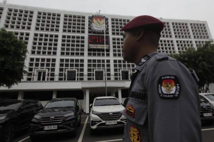Gedung KPU di Jakarta.