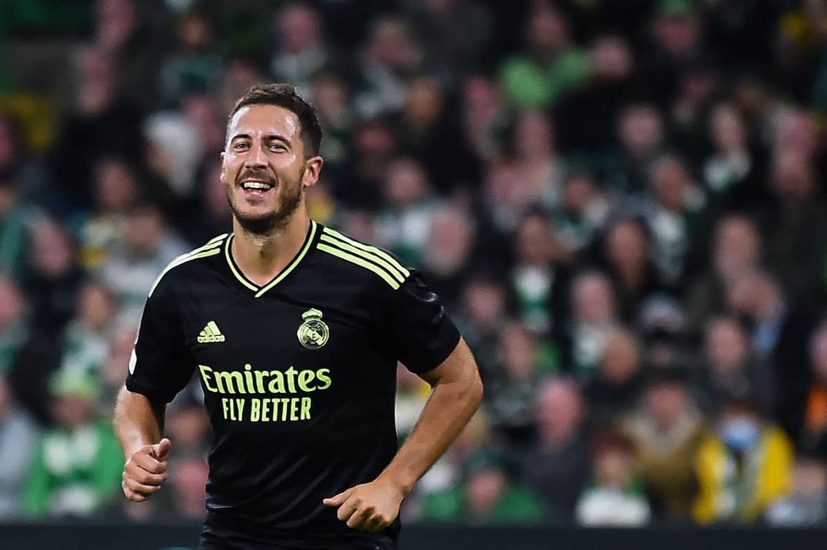 Penyerang Real Madrid Eden Hazard
