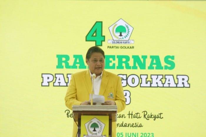 Ketua Umum Partai Golkar Airlangga Hartarto