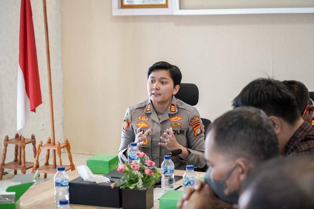 Kapolsek Pagedangan AKP Seala Syah Alam.