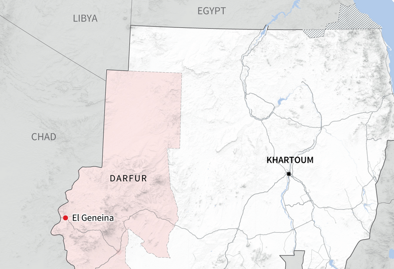 Wilayah Darfur, Sudan.