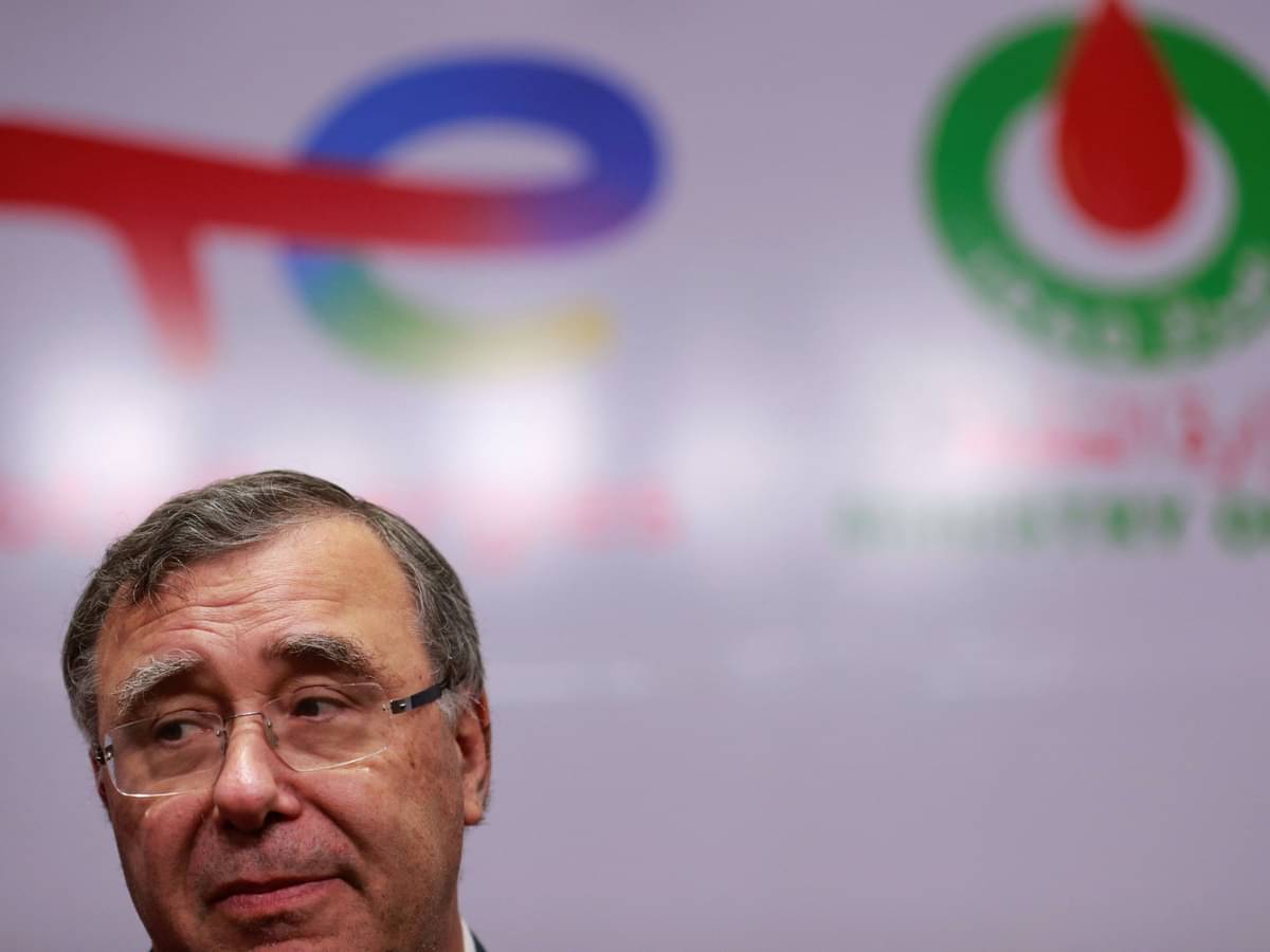 CEO perusahaan energi Prancis TotalEnergies Patrick Pouyanne.