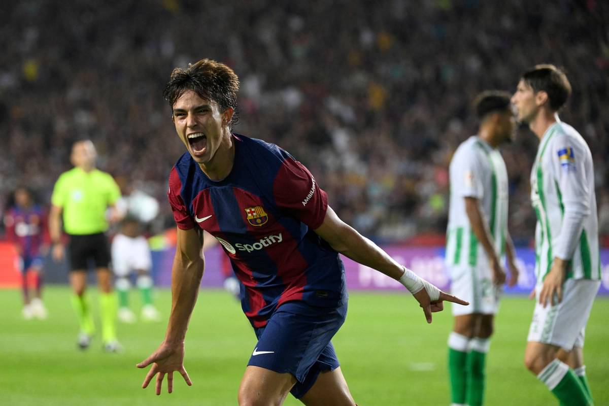 Felix dan Cancelo Cetak Gol saat Barcelona Hajar Betis