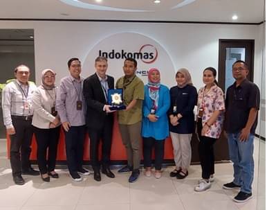 Kantor Cabang BPJS Ketenagakerjaan Jakarta Pulo Gebang Dewi Mulya Sari juga mengunjungi PT Indokomas Buana.