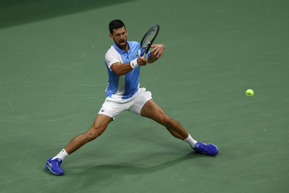 Petenis Serbia Novak Djokovic