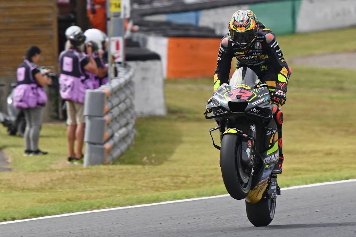 Pembalap Mooney VR46 Marco Bezzecchi