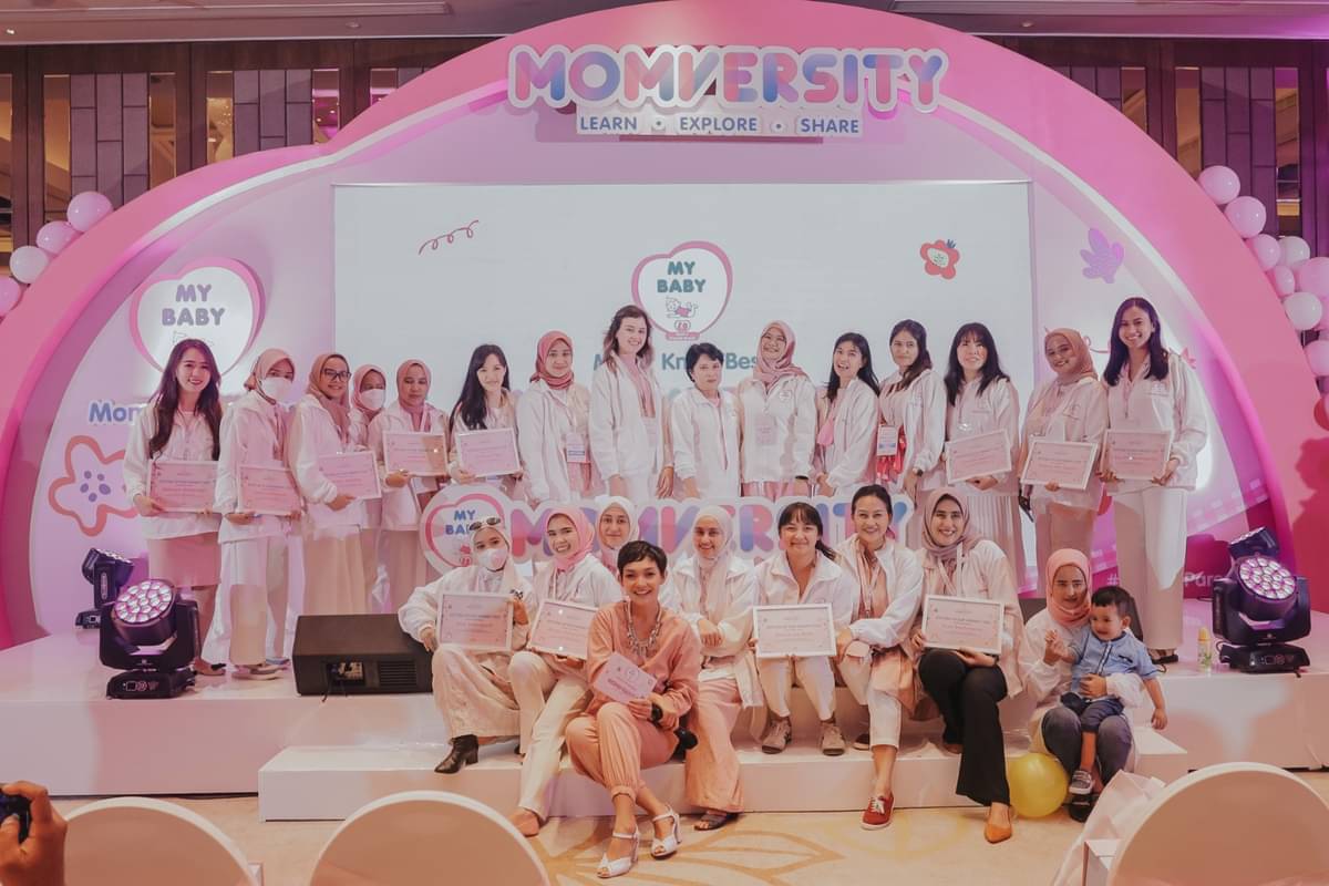 Kegiatan My Baby Momversity ke-5 menghadirkan rangkaian edukasi dan kegiatan diselenggarakan di Jakarta, Jumat (27/10).