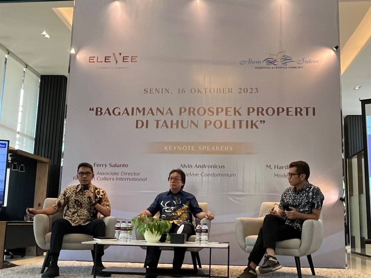 Sektor properti di tahun politik diprediksi akan tetap tumbuh sebesar 5%