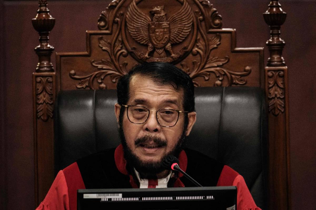 Anwar Usman seharusnya menjabat sebagai Ketua MK hingga 2028.