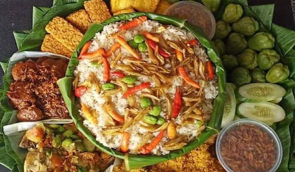 ilustrasi cara membuat nasi liwet