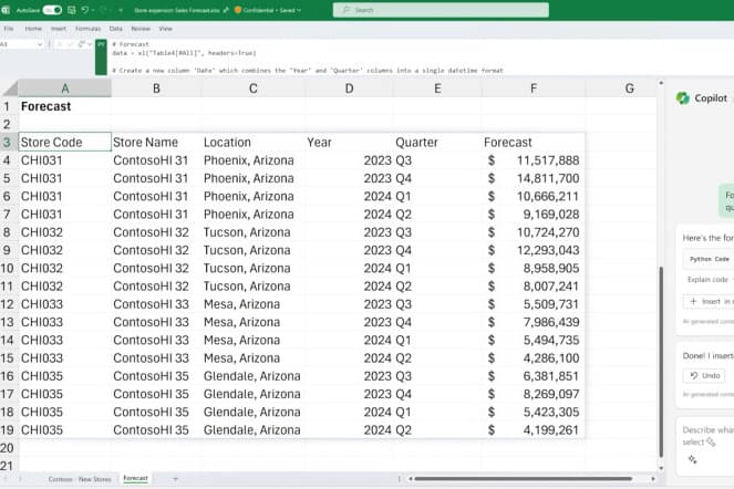 Excel.