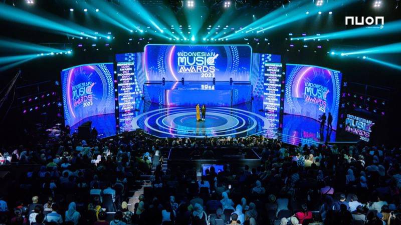  Malam puncak penghargaan Indonesian Music Awards (IMA) 2023 yang disiarkan secara langsung dari studio RCTI+ beberapa waktu lalu.