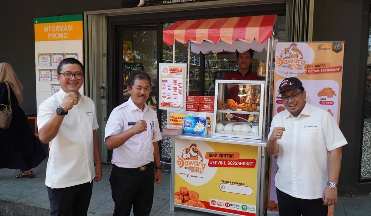 Perumda Dharma Jaya Luncurkan DJawara Fried Chicken