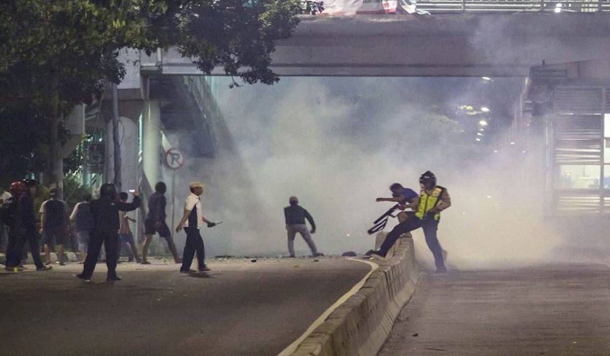 Tawuran remaja di Cempaka Putih