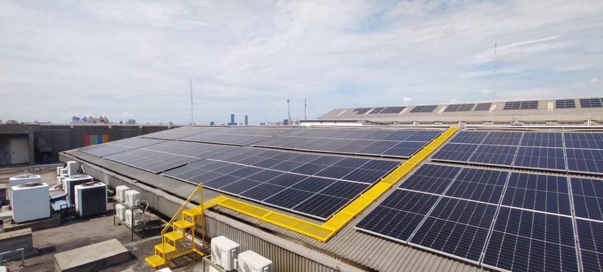 PLTS atas produksi SolarKita