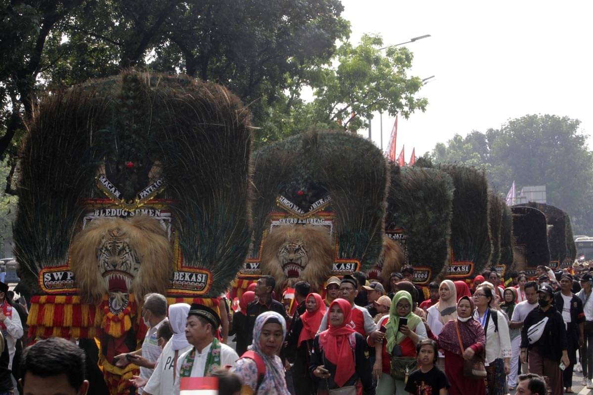 Reog Ponorogo menjadi salah satu warisan budaya Indonesia yang sudah diakui UNESCO. 
