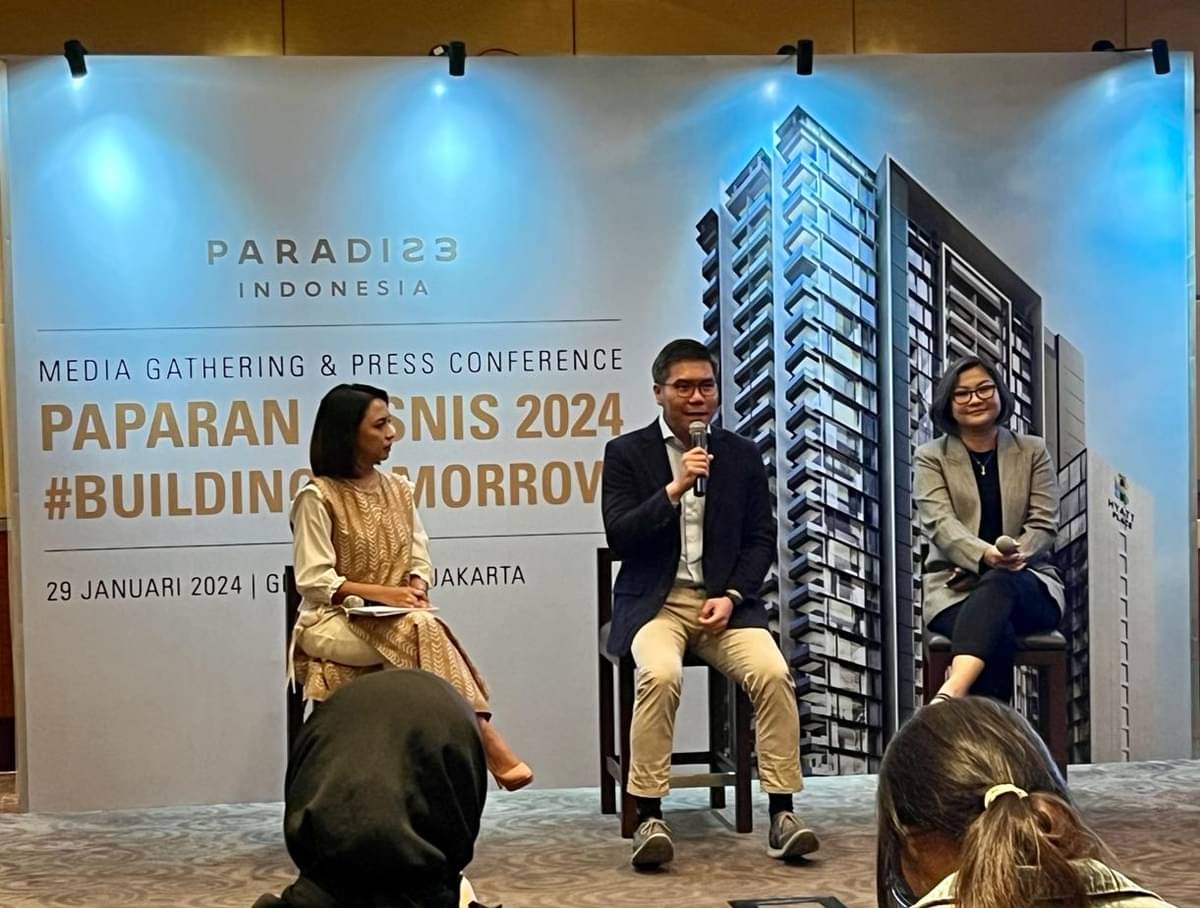 Paparan Bisnis Paradise Indonesia 2024 di Jakarta, Senin (29/1/2024).