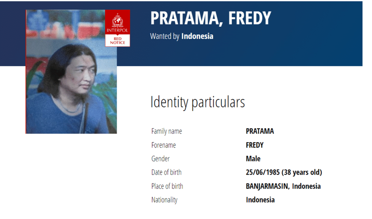 Polri membentuk Tim Khusus Escobar Indonesia berjumlah 109 personel guna memburu keberadaan buronan Fredy Pratama.
