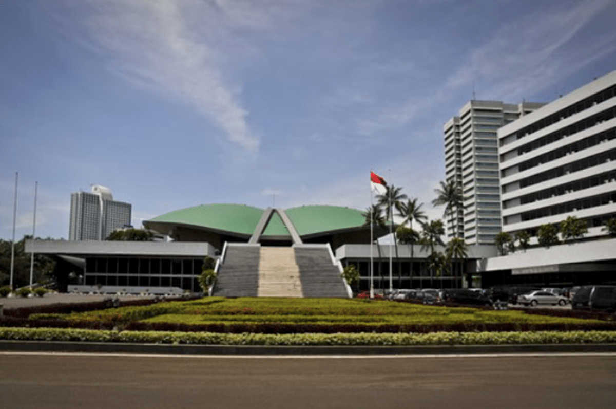 Gedung DPR, Jakarta.