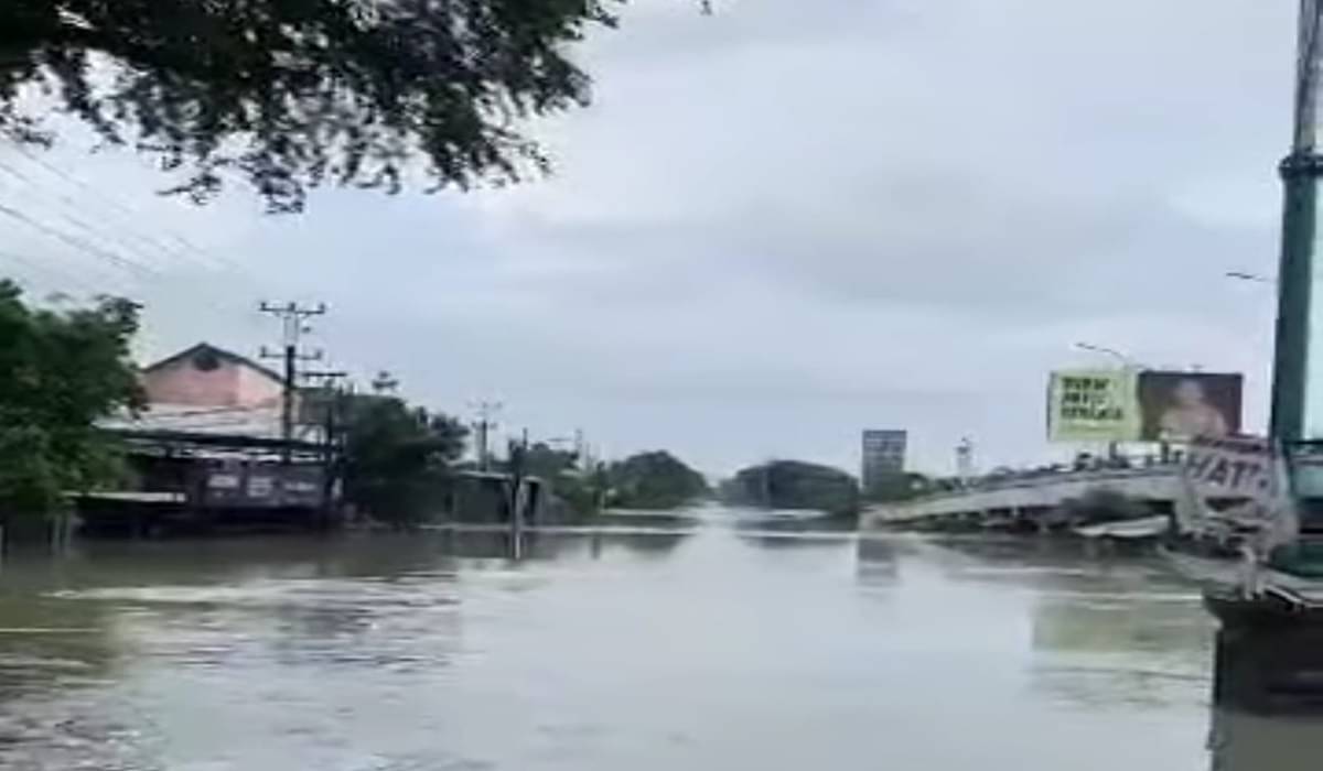 Banjir lagi di Karanganyar Demak, Jalur Pantura kembali lumpuh
